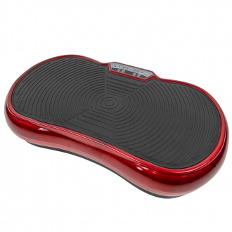 Виброплатформа с эспандерами Vibro Fit Red (LMS-S002)-3